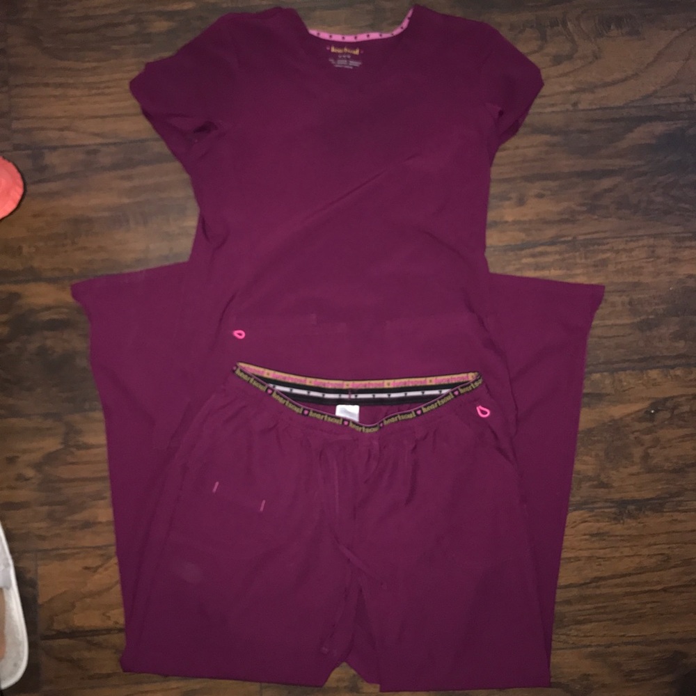 HeartSoul Wine Scrubs